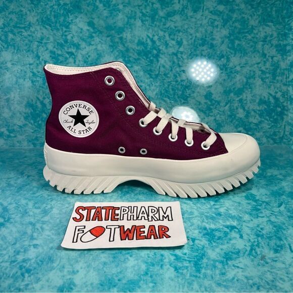 Converse Chuck Taylor All Star Lugged 2.0 Pink Women’s Platform Shoes Size 9 - Picture 3 of 5